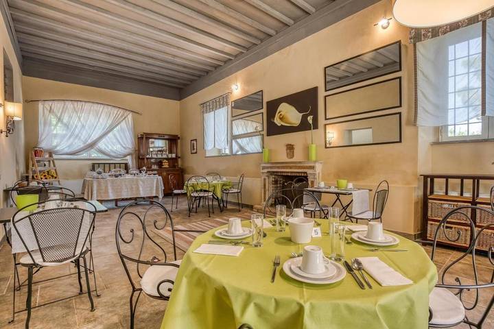 Maison de campagne pour 2 personnes, avec piscine ainsi que vue et jardin à Tuscania - 3