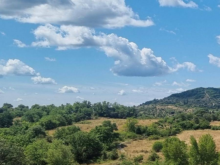 Domaine de Chadeyron - Camping et gîtes - Mobilhome 4 personas - Mobilhome premium Avec Vue et climatisation 2 chambres 4 personnes in Labeaume, Ardèche