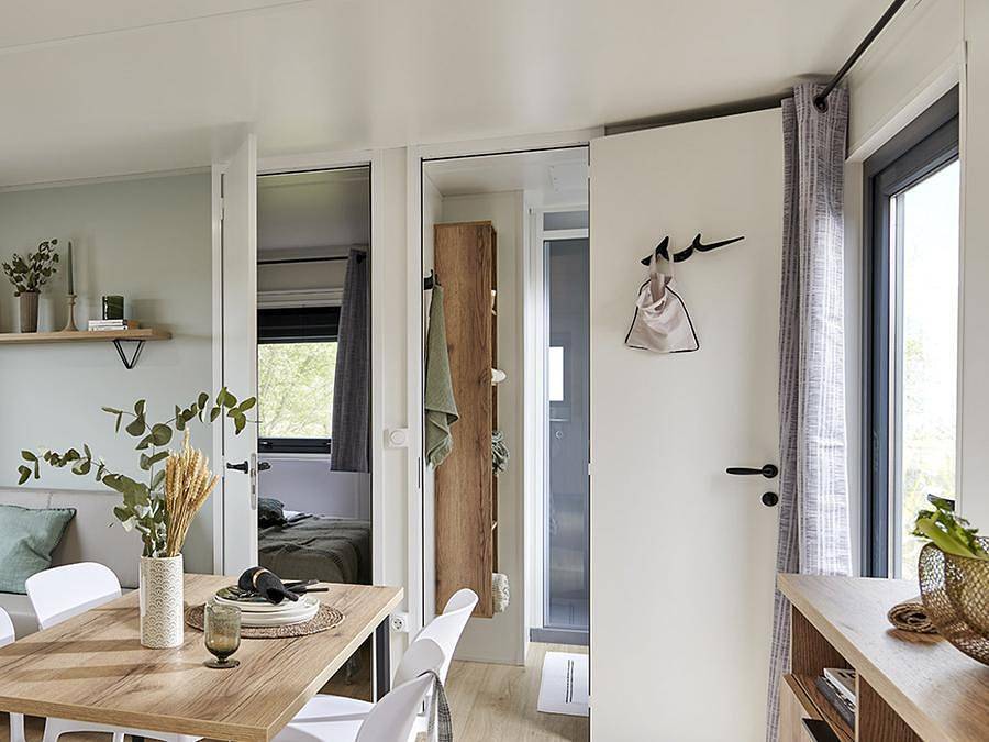 Camping Laha - Mobilhome 4 personnes - Esquirou (En arrivée samedi) in Lesperon, Landes