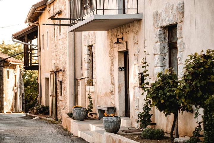 Gîte pour 2 personnes, avec Terrasse dans Štanjel