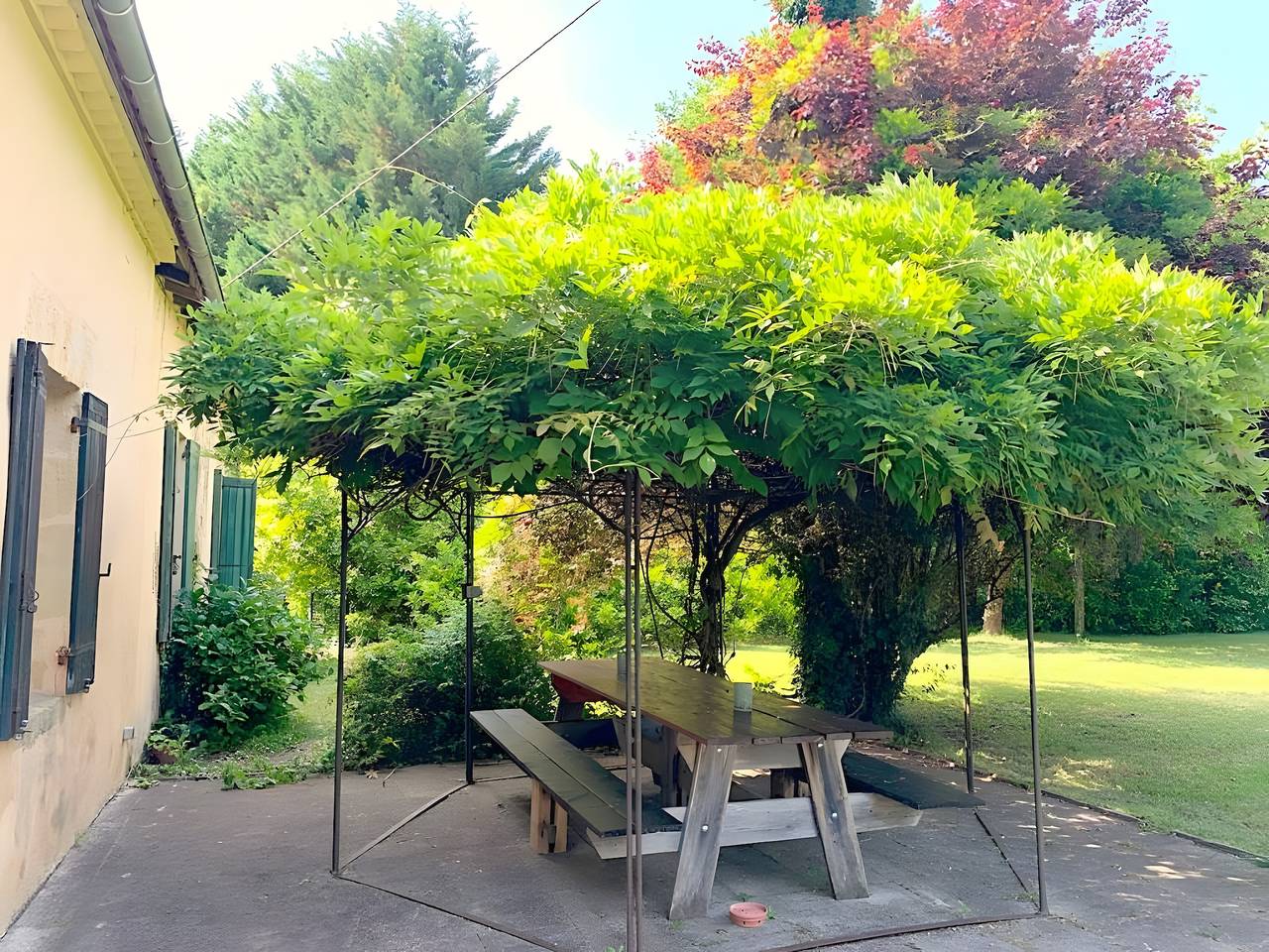 Maison calme et indépendante avec piscine et jardin privatifs, à 30 min de Bordeaux in Origne, Région de Langon