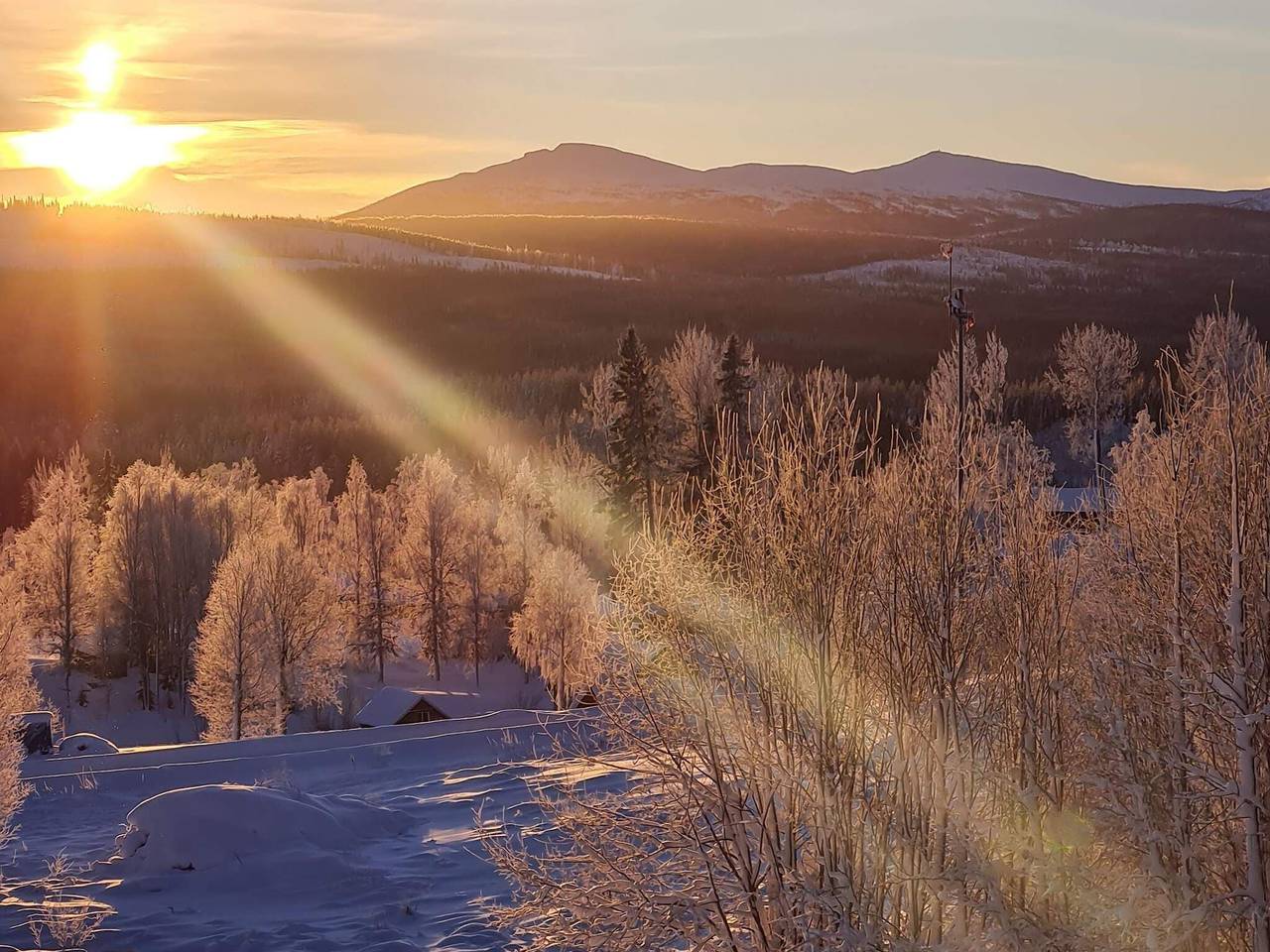 4 personer fritidhus i Föllinge in Jämtland