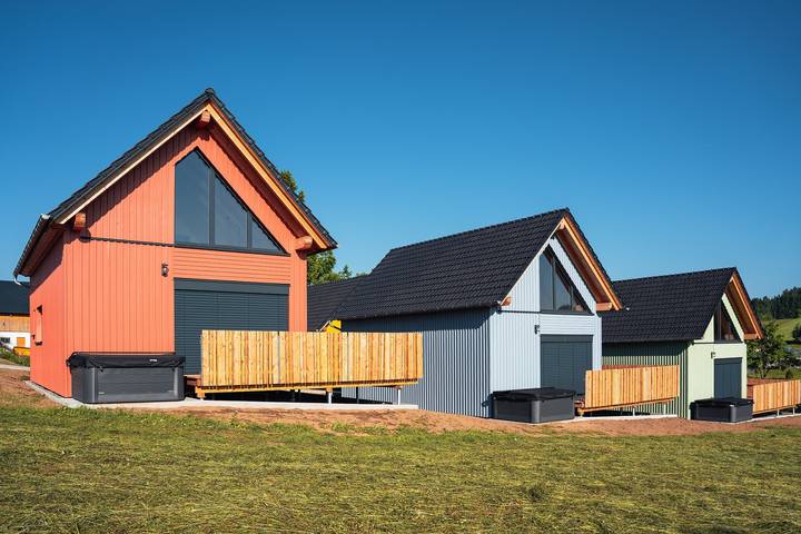Chalet für 5 Personen, mit Balkon/Terrasse und Balkon in der Oberpfalz