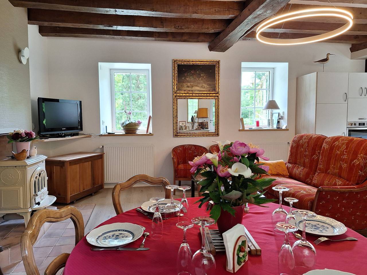 Gîte du Moulin de Tanis – Havre de nature en Mayenne in Oisseau, Mayenne