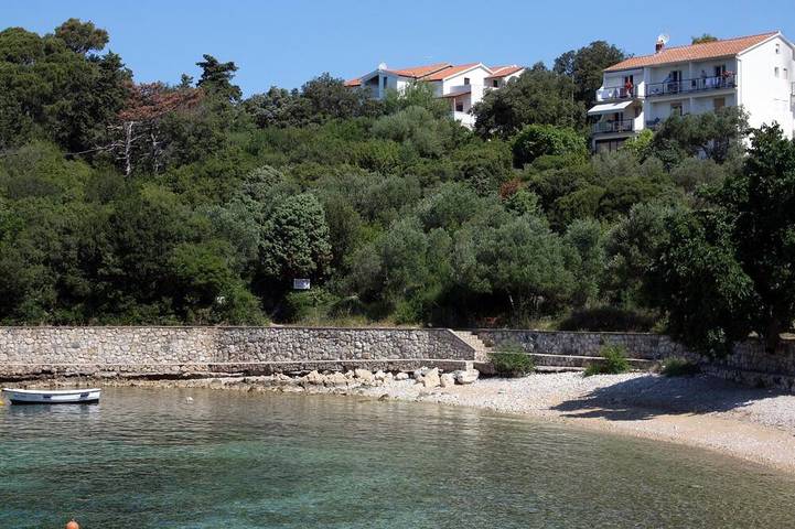 Appartement entier, Appartement de deux chambres avec la terrasse et la vue sur le mer Suha Punta, Rab in Kampor, Rab