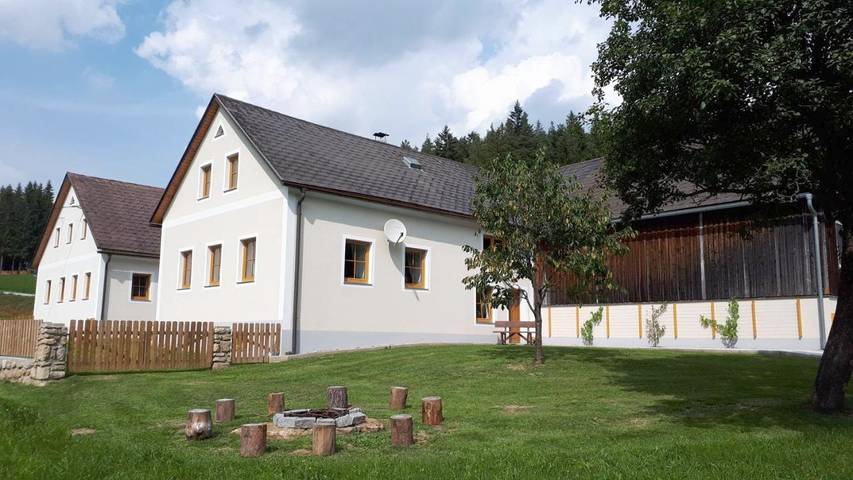 Ferienhaus für 10 Personen, mit Garten und Ausblick in Waldviertel
