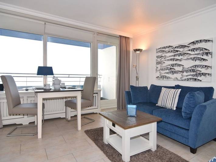 Ferienwohnung für 2 Personen, mit Balkon in Westerland