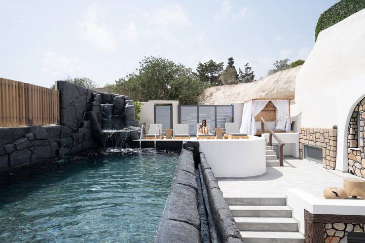 Villa pour 13 personnes, avec jardin à Santorin - 2