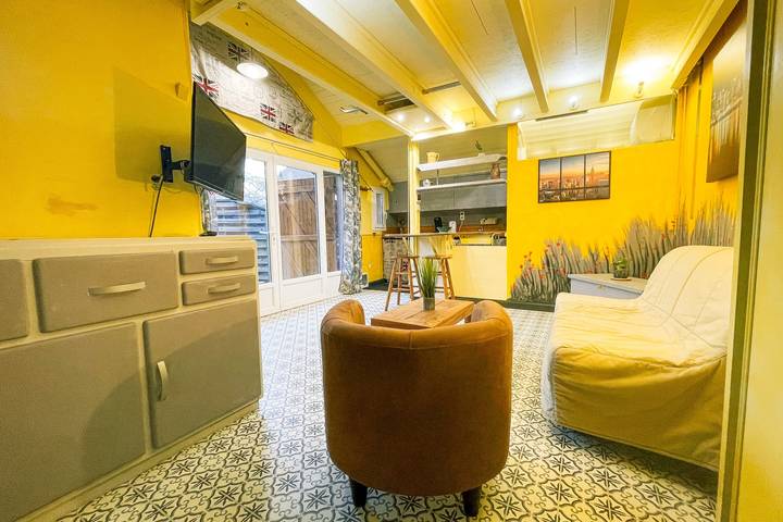 Studio entier, #M1 | La maisonnette des 3 ponts 🏡 | Terrasse in Saint-Égrève, Isère