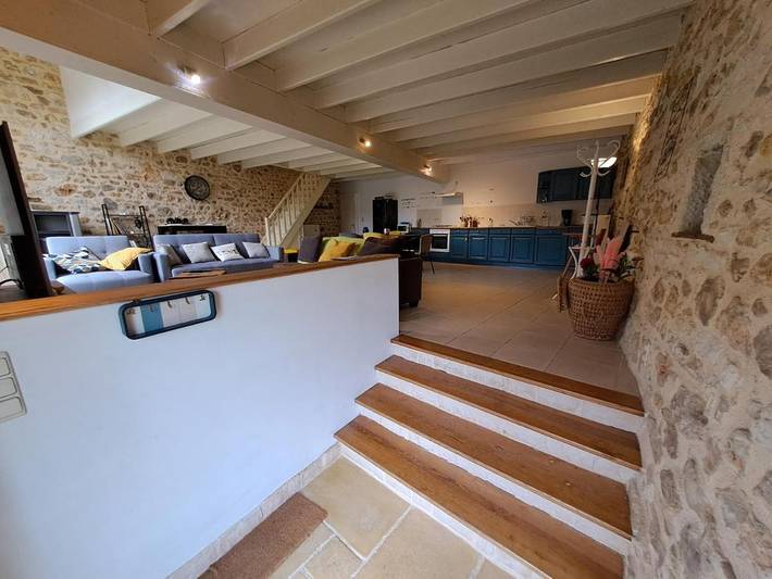 Location de vacances pour 6 personnes, avec jardin à Saint-Gourson