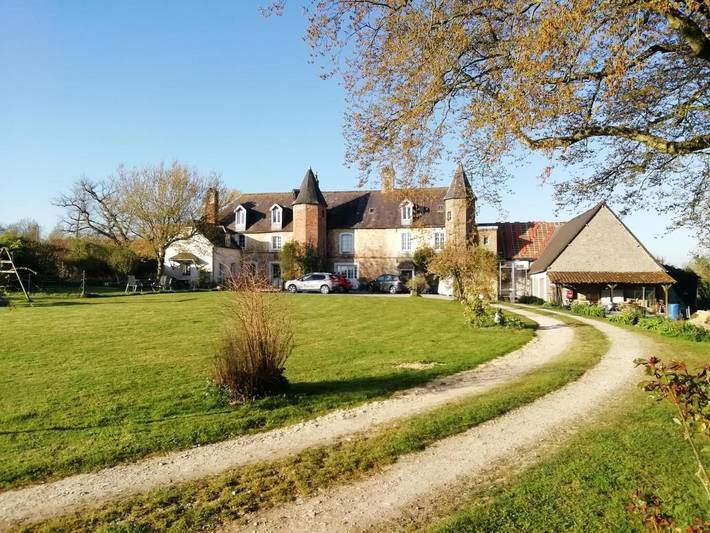 Gîte pour 4 personnes, avec vue et jardin à Questrecques