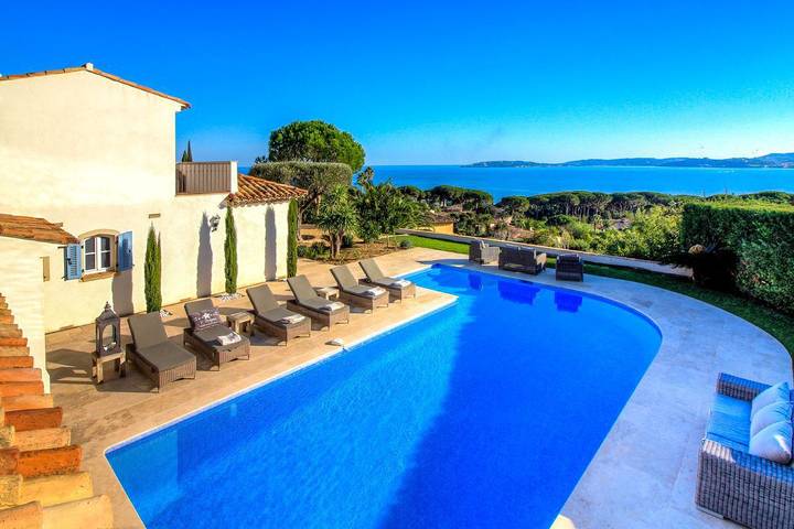 Villa voor 10 personen, met tuin en terras in Sainte-Maxime