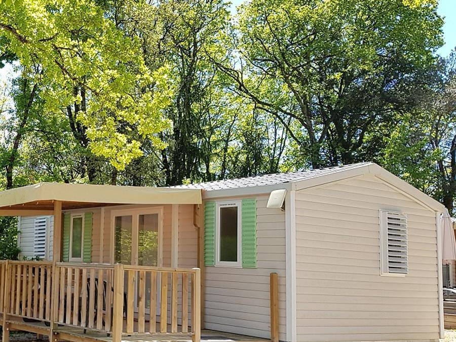 Camping La Chêneraie **** - Mobilhome 6 personnes - Cottage Le Cordelia - climatisé - 3 chambres - S in Saint-Géry-Vers, Parc Naturel Régional des Causses du Quercy