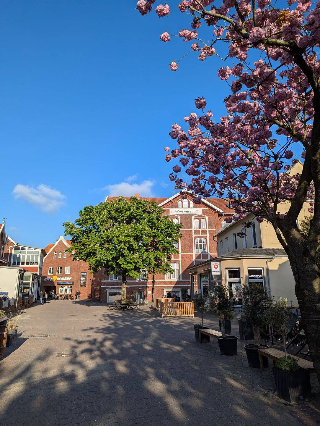 Ganze Wohnung, Frisch renovierte Ferienwohnung Heimathafen auf Borkum mit Panoramablick für 2 Personen in Borkum