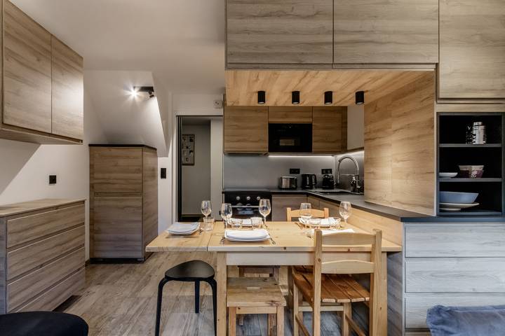 Gîte pour 5 personnes, avec balcon à Les Houches