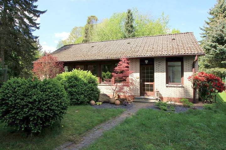 Ferienhaus für 3 Personen, mit Terrasse und Garten in der Lüneburger Heide