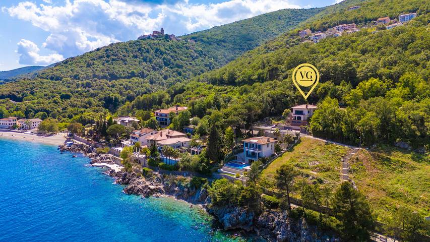 Villa für 12 Personen, mit Garten und Whirlpool in Opatija Riviera