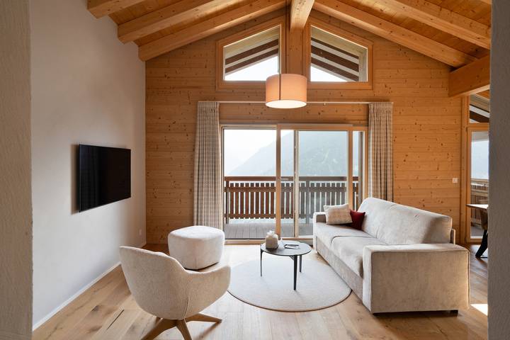Ferienwohnung für 6 Personen, mit Balkon und Balkon/Terrasse sowie Sauna und Whirlpool - 1