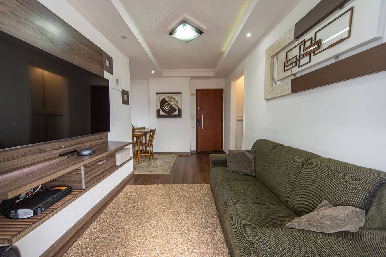 Entire apartment, Apartamento Beira Mar com Varanda e Churrasqueira in Solemar, Praia Grande
