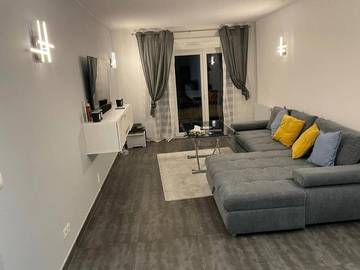 Gîte pour 4 personnes, avec vue et balcon à Grigny