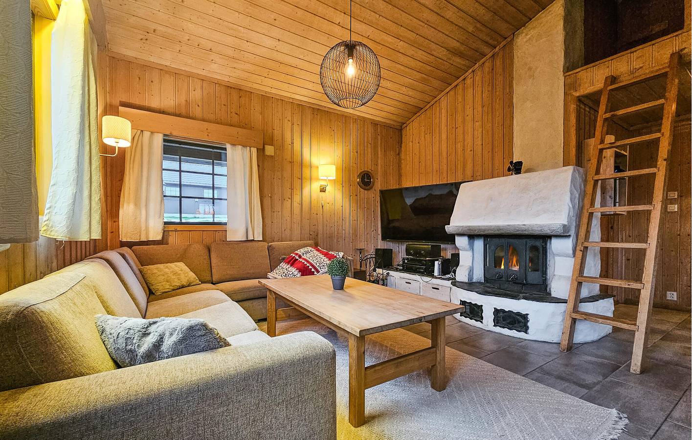 Feriehus for 10 personer med hage in Hemsedal 