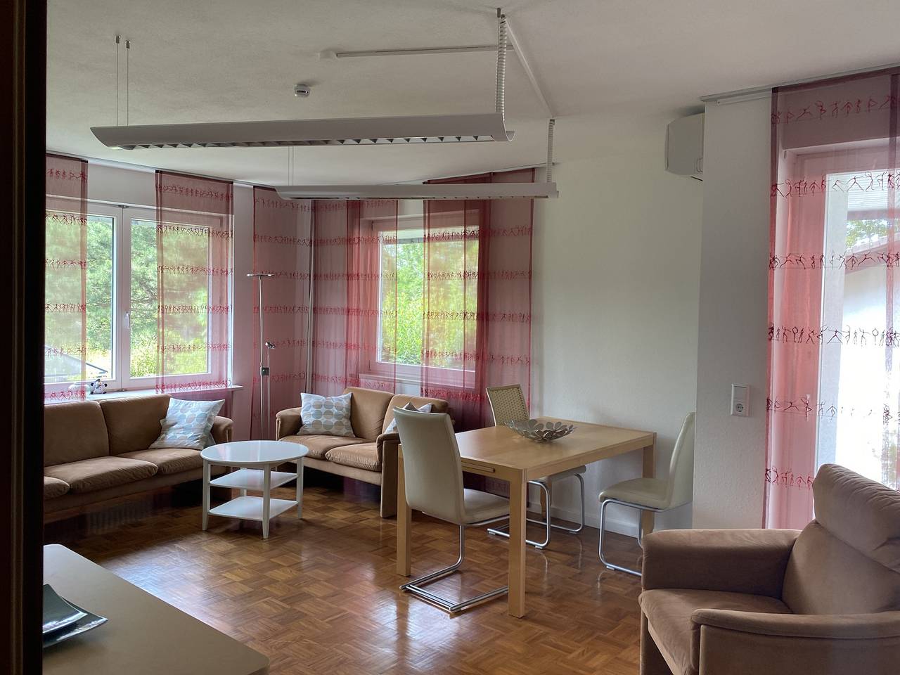 Ganze Wohnung, Ruhiges Apartment Riverside Wallbach mit Freisitz, Klimaanlage, Waschtrockner und Rheinblick in Bad Säckingen, Südschwarzwald