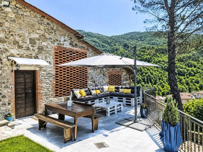 Ferienhaus für 5 Personen, mit Balkon in Castel San Niccolò