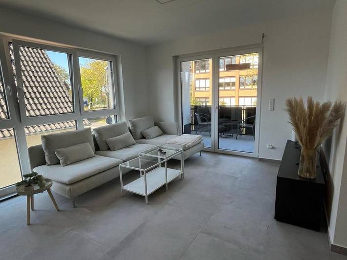 Ferienwohnung für 4 Personen, mit Balkon und Garten