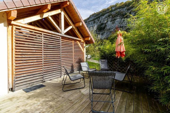 Chalet pour 2 personnes, avec sauna ainsi que terrasse et jacuzzi dans Parc naturel régional de la Chartreuse - 3