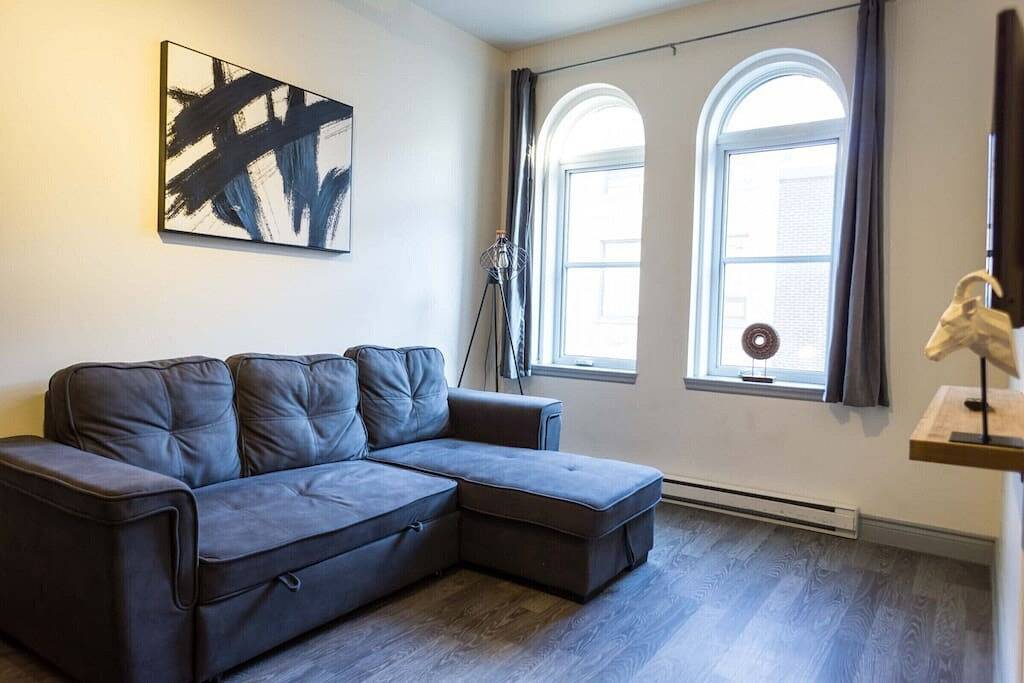 Ganze Wohnung, Spacious apartment in the city center in Québec (Stadt), Québec