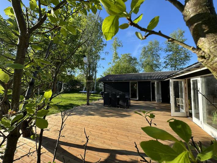 Vacation rental for 6 people, with view and yard in Zealand