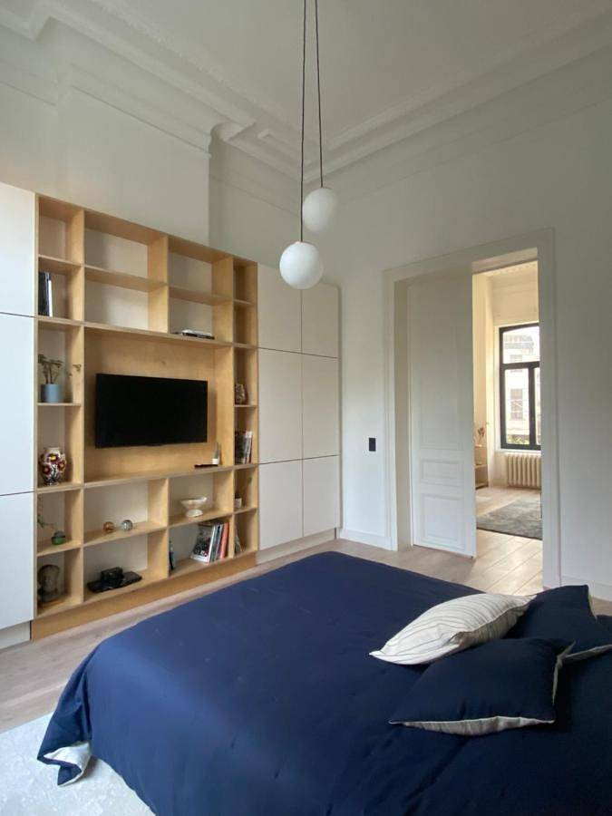 Chambre d’hôte pour 2 personnes, avec jardin ainsi que terrasse et vue à Ixelles-Elsene
