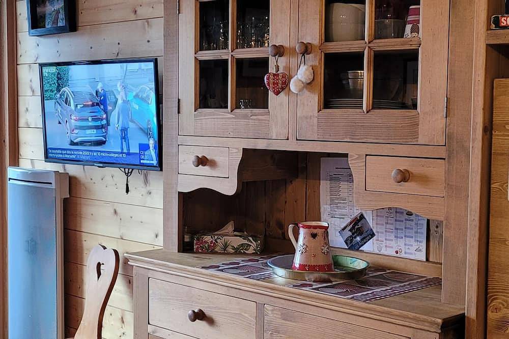 Ganze Wohnung, Klassifiziertes Studio 2⭐⭐<br> nach Süden ausgerichtet für 4 Personen (2 Erwachsene + 2 Kinder) in La Rosière, Montvalezan