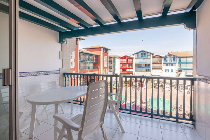 Apartamento para 4 personas, con terraza en Hendaya