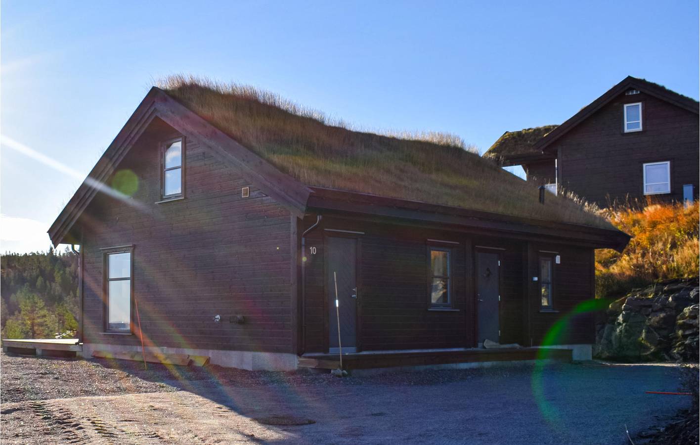 Feriehus for 10 personer med terrasse in Gautefall, Drangedal 