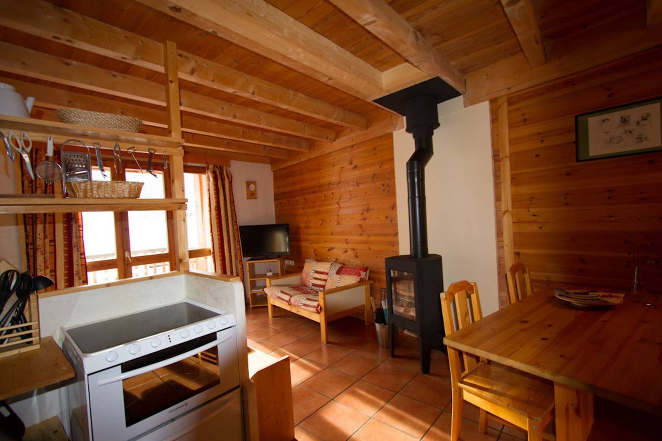 Chalet Le Queyrellin hameau des Chazals Nevache Hautes Alpes in Névache, Région de Briançon
