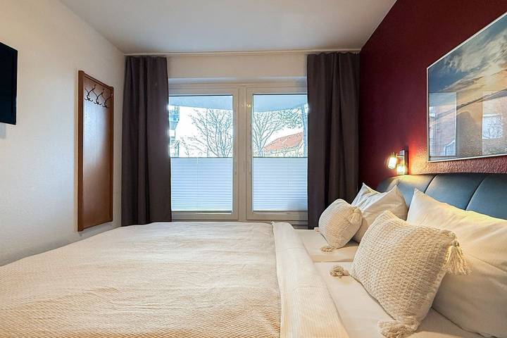 Apartamento inteiro, Residenz Meeresbrandung – Ferienwohnung 13 (Rm13) | Mit Strandkorb am Strand in Duhnen, Cuxhaven