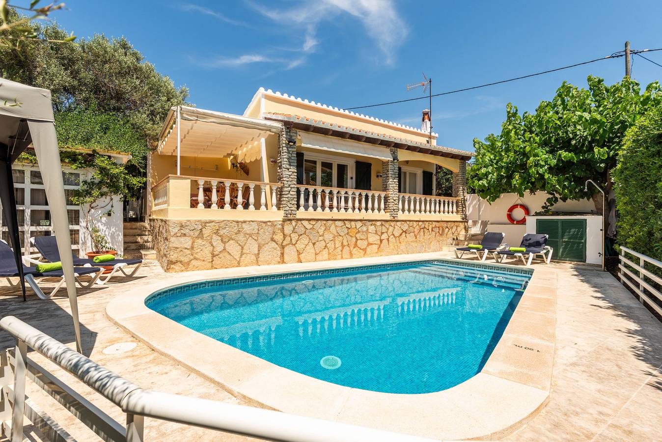Villa Mari - con piscina privada en Cala en Porter in Cala en Porter, Alaior Gemeinde