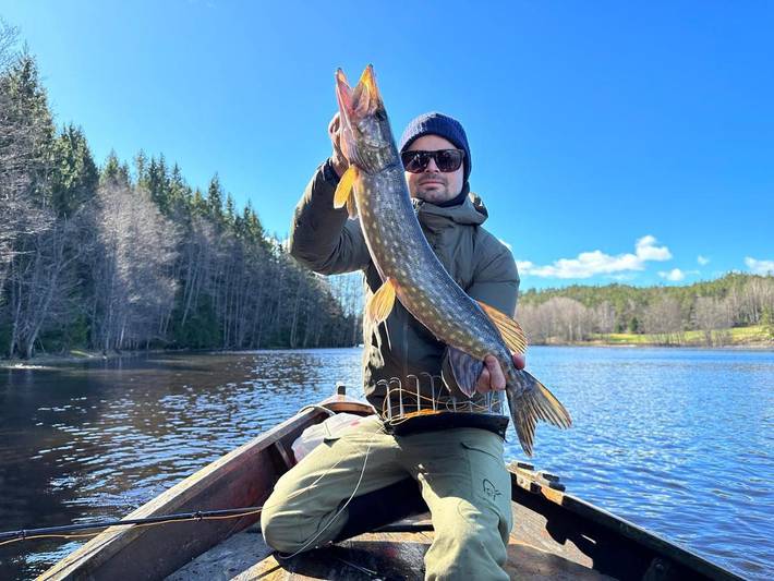 Ferienhaus für 6 Personen, mit Garten und Ausblick sowie Seeblick, mit Haustier in Halden - 2
