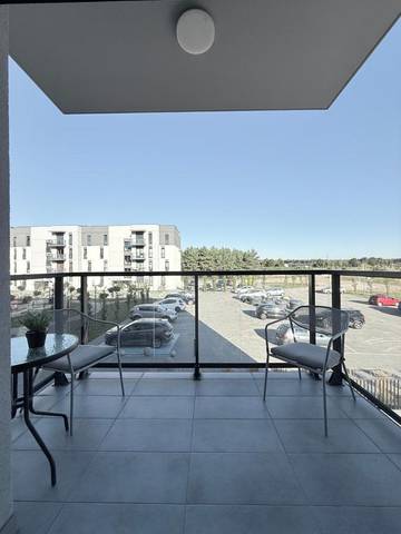 Gîte pour 2 personnes, avec vue et balcon à Piła