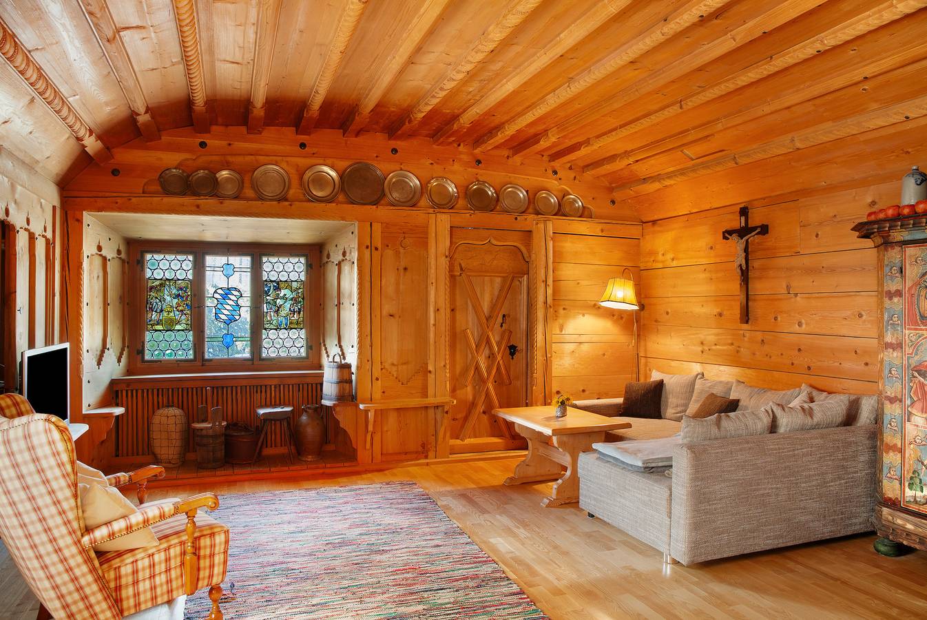 Ganze Wohnung, Ferienwohnung "Beim Posthalter" mit Bergblick, privater Terrasse und Wlan in Oberammergau, Bayerische Alpen