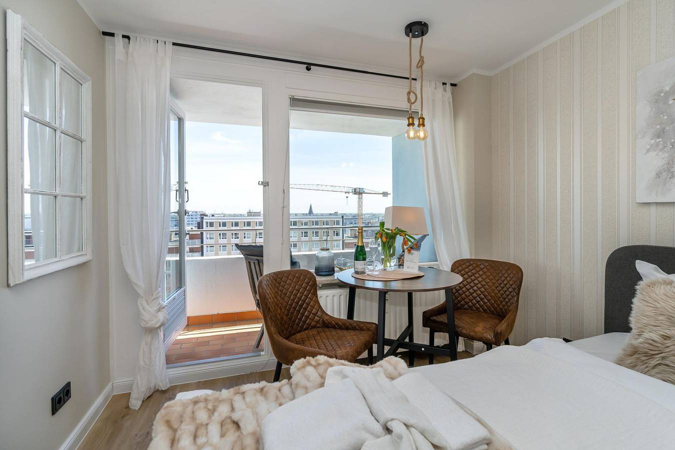 Ganze Wohnung, Schönes 1-Zimmer App., strandnah, Balkon, Wlan. Haustiere erlaubt. in Westerland, Sylt (Gemeinde)