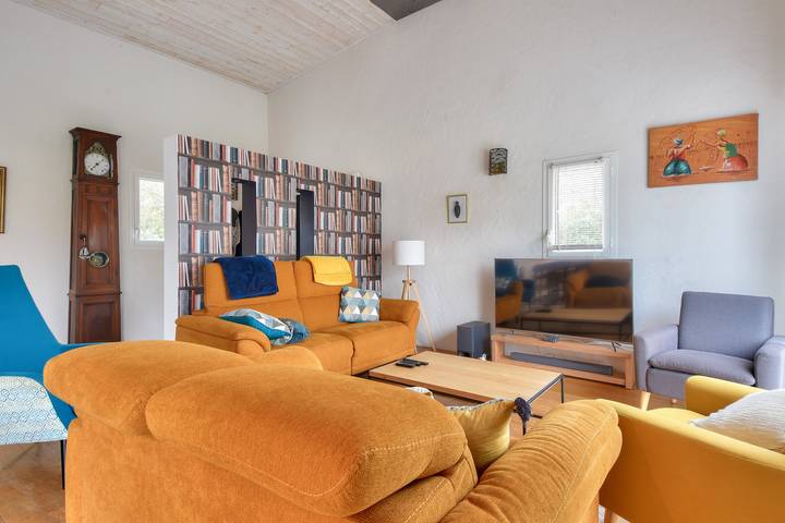 Maison de vacances pour 12 personnes, avec terrasse et jardin