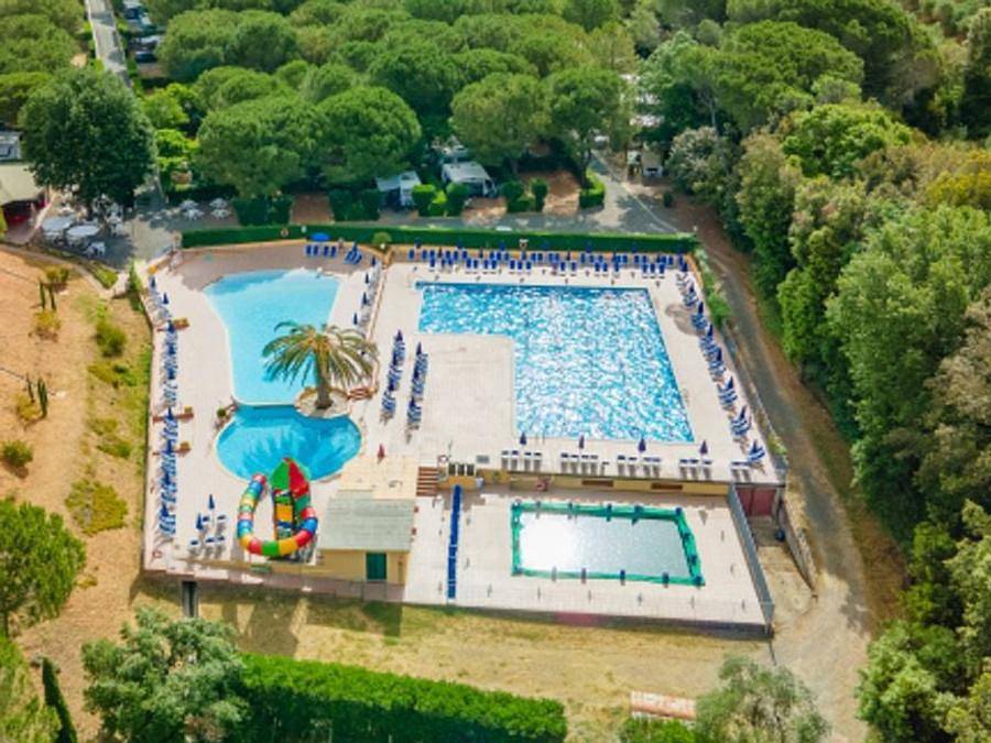 Camping Valle Gaia - Bungalow in tela 5 persone - 2 Camere da letto | 4/5 Persone | Senza bagno in Casale Marittimo, Costa degli Etruschi