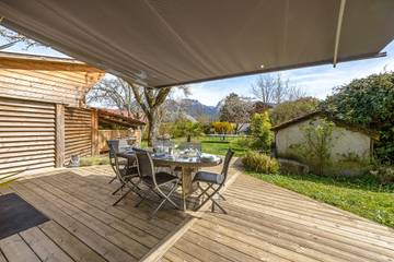 Location de vacances pour 5 personnes, avec terrasse et jardin, animaux acceptés à Saint-Jorioz