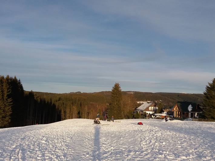 Ferienwohnung für 4 Personen, mit Ausblick und Garten in Schulenberg im Oberharz