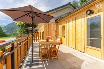 Gîte pour 3 personnes, avec terrasse à La Léchère