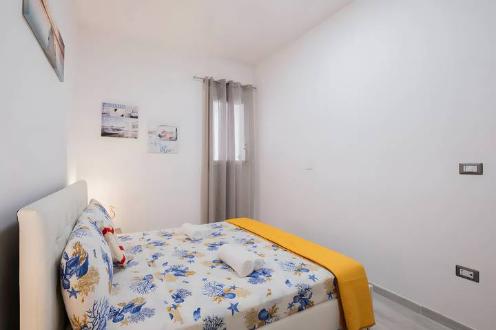 Holiday Home 'Il Nido Sul Mare' with Sea View, Shared Terrace and Air Conditioning in Porto Cesareo, Tarantobukten
