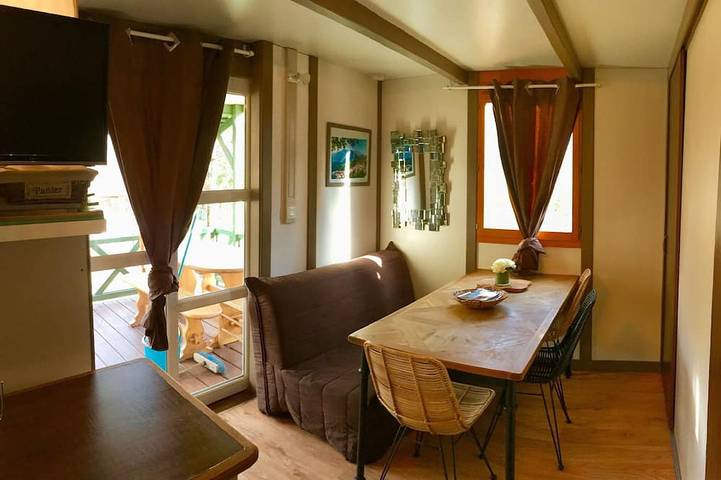 Maison de campagne pour 5 personnes, avec jardin et terrasse, animaux acceptés à Ghisoni