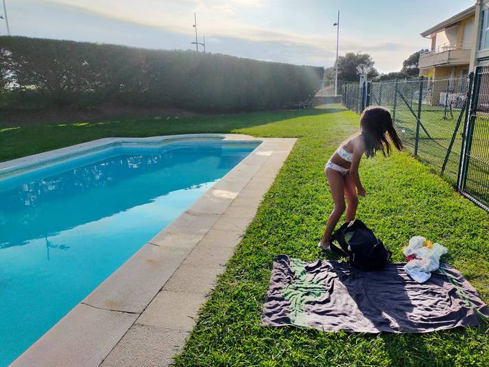 Apartamento para 4 personas, con jardín en Cantabria